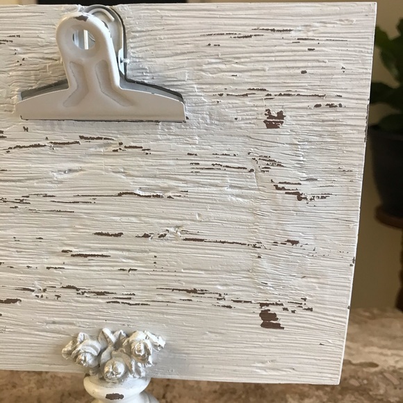 White Picture Stand/ Holder for 4x6 - Picture 3 of 6